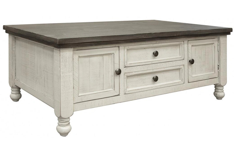 Stone 4 Drawers Cocktail Table