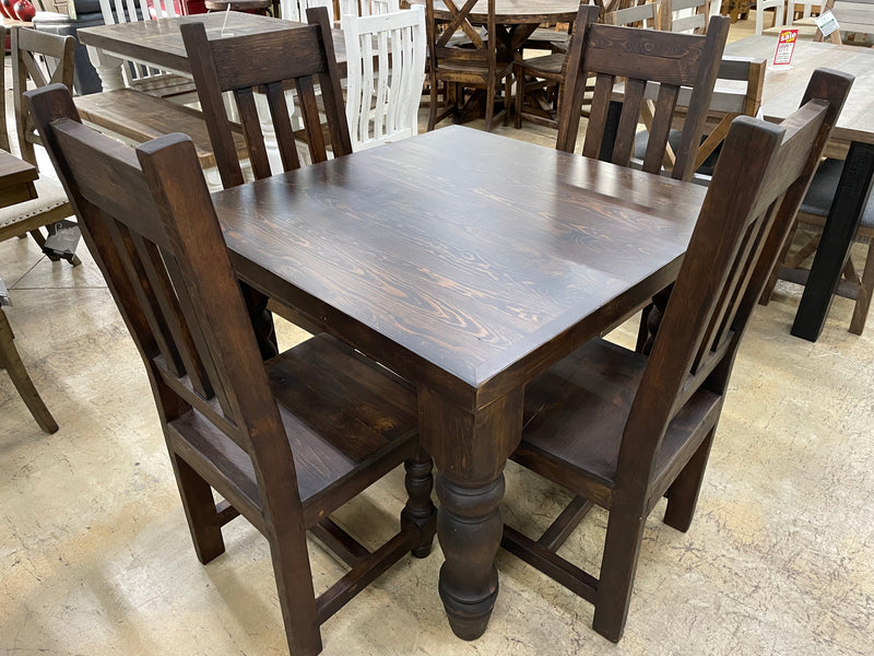 Reclaimed Wood 5-Piece Dining Set