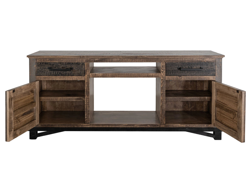 Loft Brown 70" Fireplace