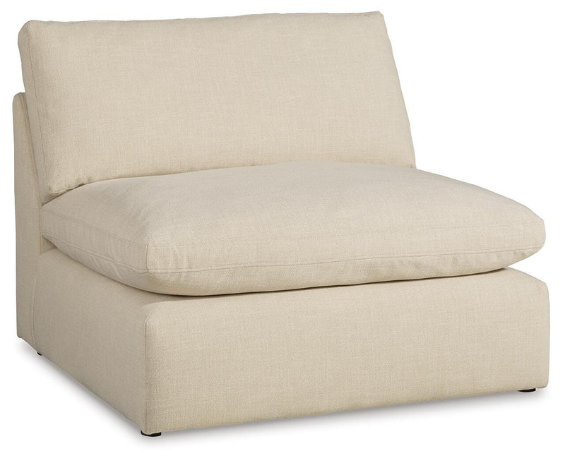 Ashley Furniture Elyza living room set with sofa, loveseat, and chair, featuring plush cushions and modern design.