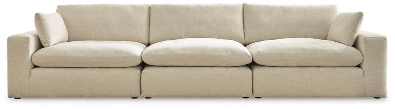 Ashley Furniture Elyza living room set with a sofa and loveseat, featuring modern upholstery and stylish design.
