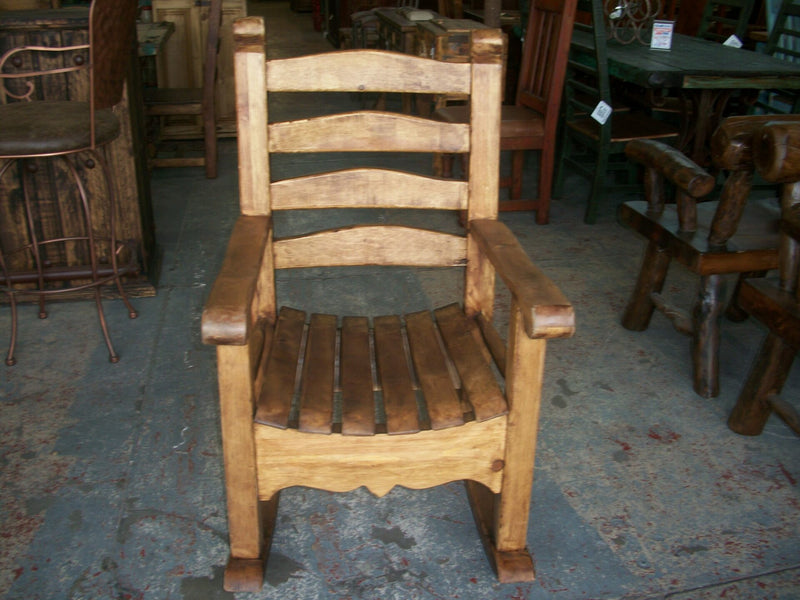 Pueblo Slat Rocking chair