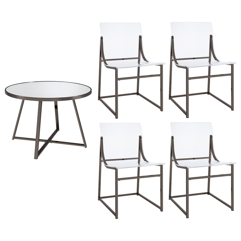 Jillian 5 Pc Dining Set