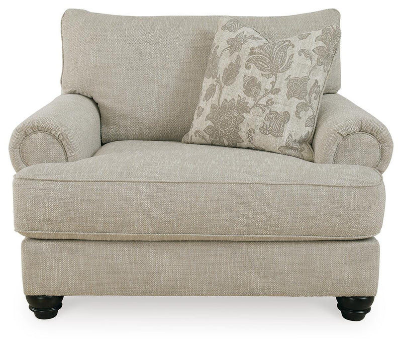 Ashley Furniture Asanti Living Room Set with plush sofas, coordinating chairs, and modern coffee table in a stylish living space.
