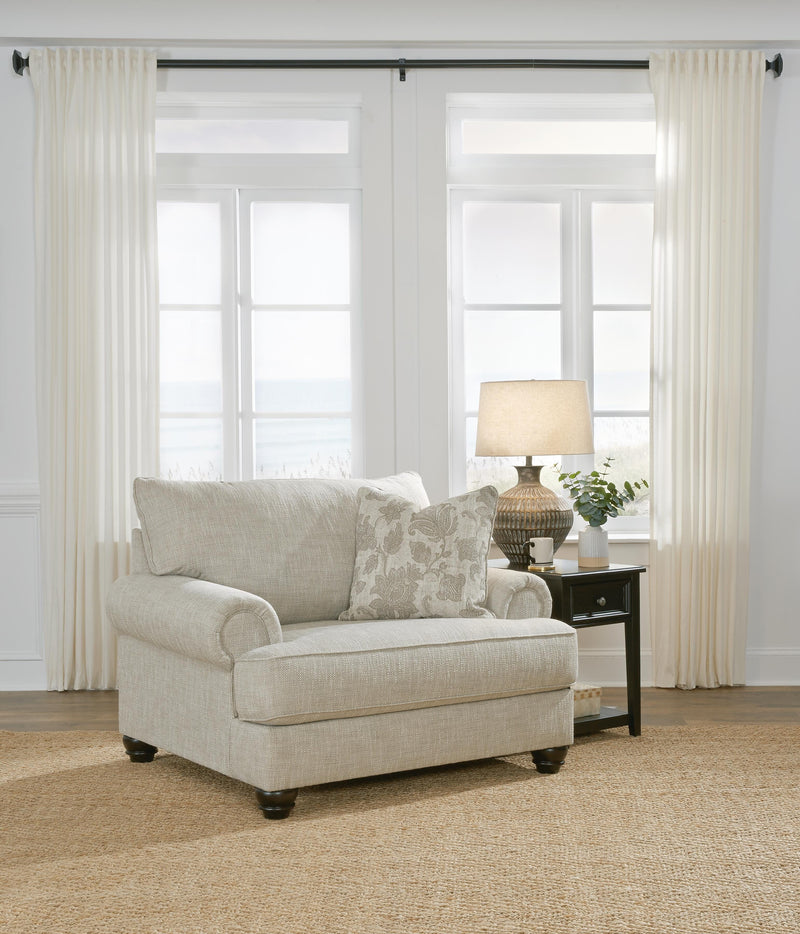 Large Asanti Oversized Chair by Ashley Furniture with plush upholstery and wide seating for comfortable lounging.