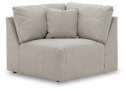 Ashley Furniture Next-Gen Gaucho Sectional with plush cushions and modern design, shown in a head-on view.