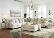 Ashley Furniture Rawcliffe living room set with sofa and loveseat in neutral fabric, modern style for comfortable home seating.