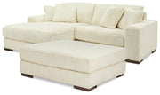 Ashley Furniture Lindyn living room set featuring a sofa and loveseat with plush cushions in a modern design.
