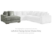 Ashley Furniture Lindyn sectional with chaise, featuring plush upholstery and modern design, shown in a living room setting.