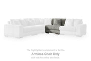 Ashley Furniture Lindyn sectional with chaise, showcasing modern fabric upholstery and spacious seating arrangement.