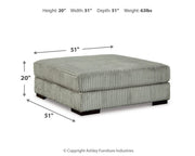 Ashley Furniture Lindyn living room set featuring a sofa and armchair with plush fabric and modern design.