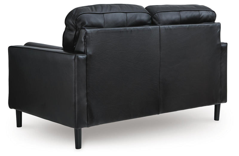 Ashley Furniture Bryceview loveseat with plush fabric and cushioned backrest, ideal for cozy living room seating.