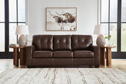 Ashley Furniture Santorine sofa with plush fabric and modern design, shown in a neutral color on a stylish living room setting.