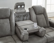 Ashley Furniture Next-Gen DuraPella living room set featuring upholstered sofa and matching armchairs in a modern design.