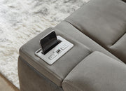Ashley Furniture Next-Gen DuraPella Power Recliner with wireless charging feature, plush upholstery, and ergonomic design.