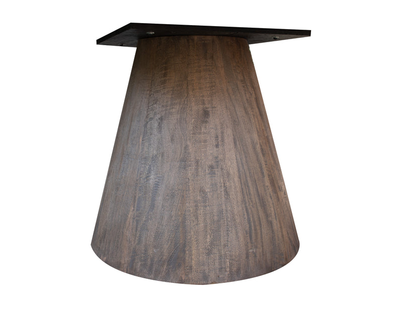 Sahara round dining table by International Furniture Direct with a wooden finish and sturdy legs, ideal for dining rooms.