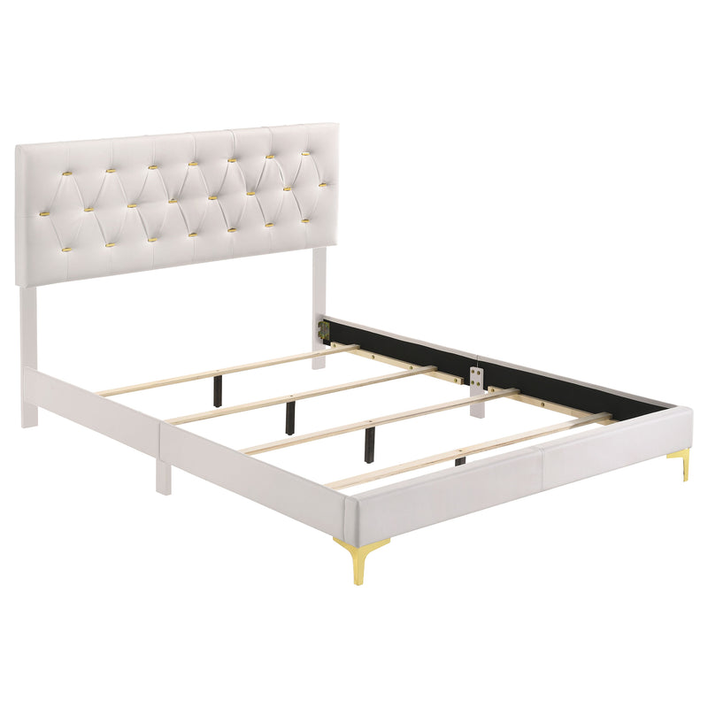 Kendall Panel Bed White