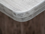 Sahara dining table by International Furniture Direct with wooden surface and sturdy legs, ideal for modern dining rooms.