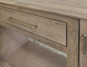 Modern Mezquite electric fireplace by International Furniture Direct with realistic flame effect and wood mantel design.