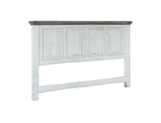Luna Queen Bed by International Furniture Direct with a wooden frame and elegant headboard in a cozy bedroom setting