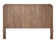 Mezquite Queen Bed by International Furniture Direct with a rustic wooden frame and headboard in a cozy bedroom setting