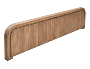 King size Mezquite bed by International Furniture Direct with a rustic wood finish and sturdy frame.