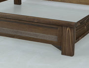 King bed from International Furniture Direct featuring a classic town design with sturdy wooden frame and elegant finish.