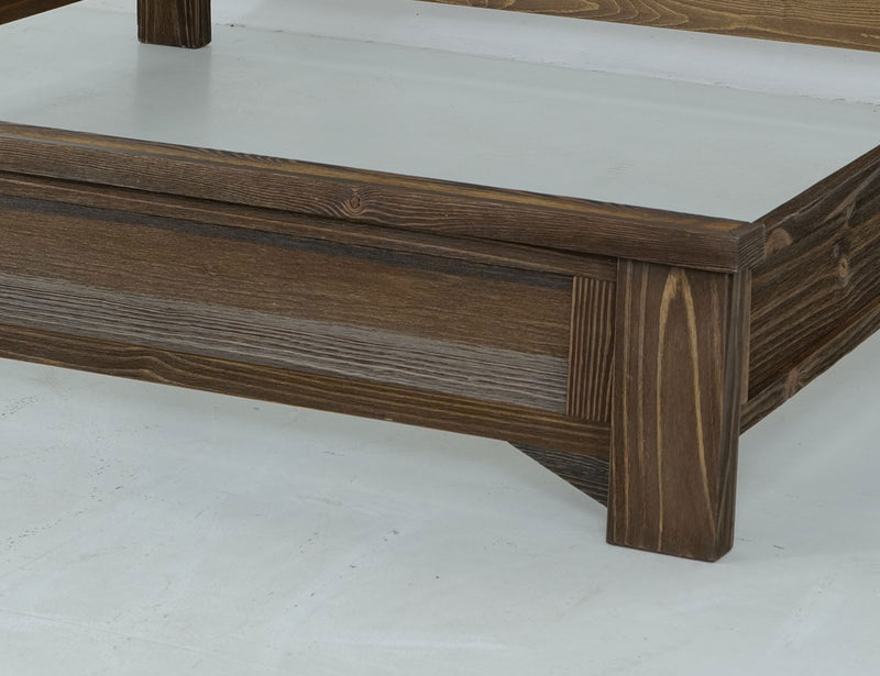 King bed from International Furniture Direct featuring a classic town design with sturdy wooden frame and elegant finish.