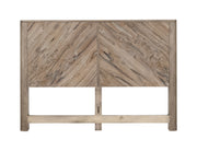 White Balam Queen Bed by International Furniture Direct featuring a sturdy wooden frame and elegant design.