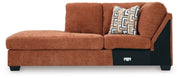 Ashley Furniture Aviemore sectional with chaise, featuring plush upholstery and modern design, shown in a cozy living room setting.