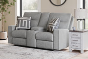 Ashley Furniture Biscoe living room set with plush upholstered sofa and armchair in a modern, stylish living space.