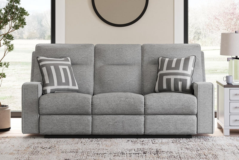 Ashley Furniture Biscoe living room set with plush sofas and armchairs in a modern, stylish living space.