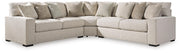 Ashley Furniture Ballyton upholstery living room set with sofa and armchair in a modern fabric finish.