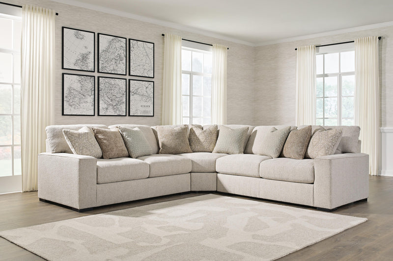 Ashley Furniture Ballyton upholstery living room set featuring plush fabric sofa and matching armchair in stylish design.