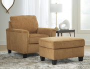 Ashley Furniture Erinslane living room set with sofa and loveseat in a cozy, modern design, shown in a well-lit room setting.