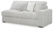 Ashley Furniture Stupendous Sectional sofa shown from an angled view, featuring plush cushions and a modern design.
