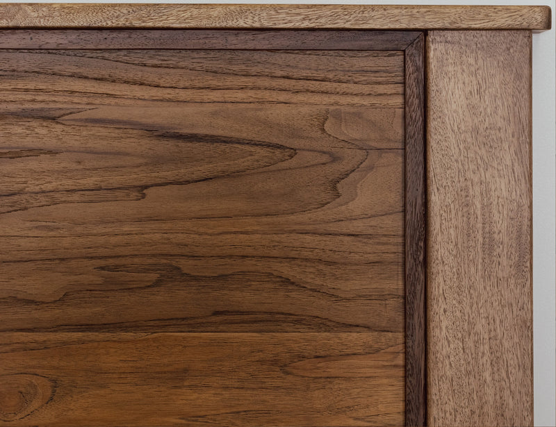 Natural Teca, King Bed