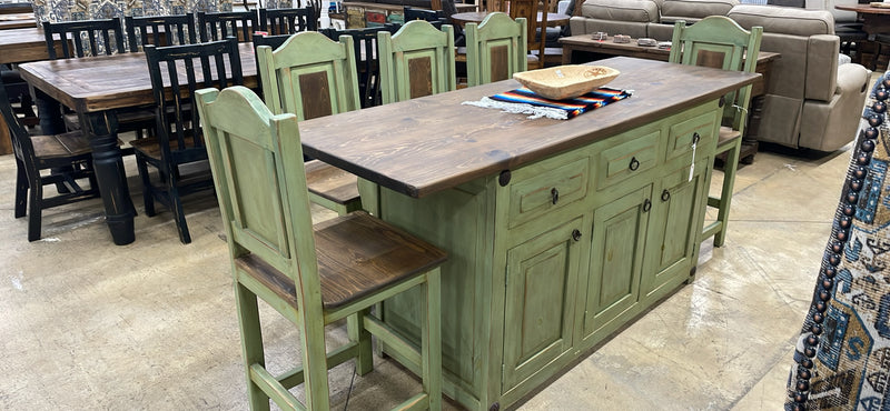 Wooden Counter Height Stools