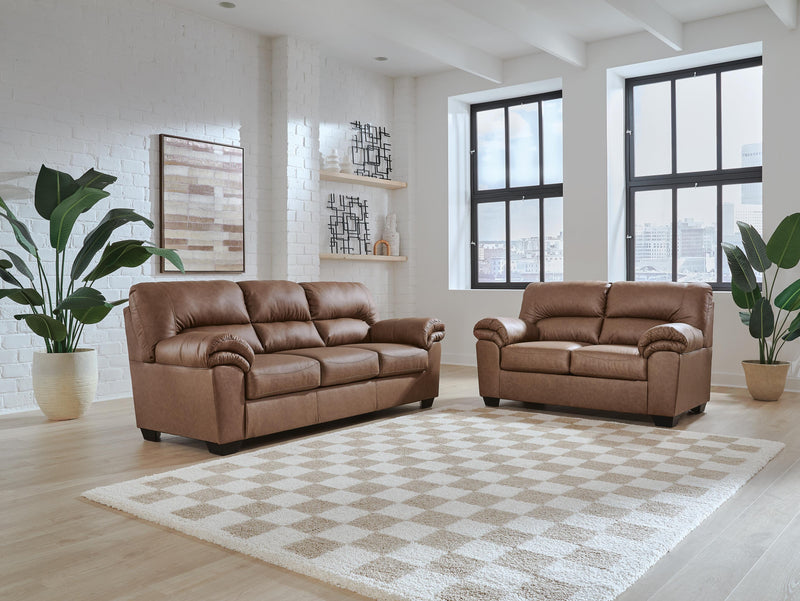 Ashley Furniture WillowBend living room set with sofa, loveseat, and armchair in a cozy, modern design.