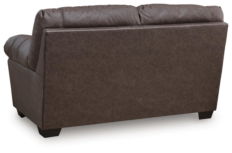 Ashley Furniture WillowBend living room set with sofa and loveseat, showcasing plush cushions and modern design.