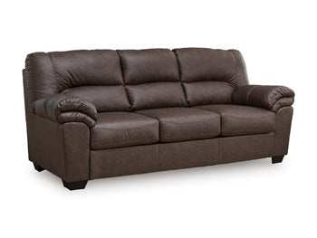 Ashley Furniture WillowBend living room set with sofa, loveseat, and coffee table arranged in a stylish living space.