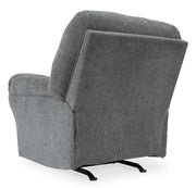 Ashley Furniture Allmaxx living room set with sofa and armchair, featuring neutral upholstery and modern design.