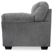 Ashley Furniture Allmaxx Loveseat with plush upholstery and stylish design, perfect for cozy living room seating.