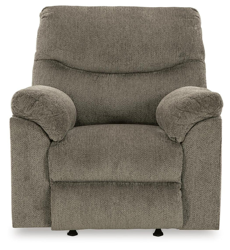 Ashley Furniture Alphons living room set with sofa and armchair, featuring plush cushions and modern design.