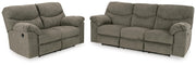 Ashley Furniture Alphons living room set with a sectional sofa and coordinating chairs in a modern design.