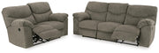 Ashley Furniture Alphons living room set with sofa and loveseat, featuring plush cushions and modern design.