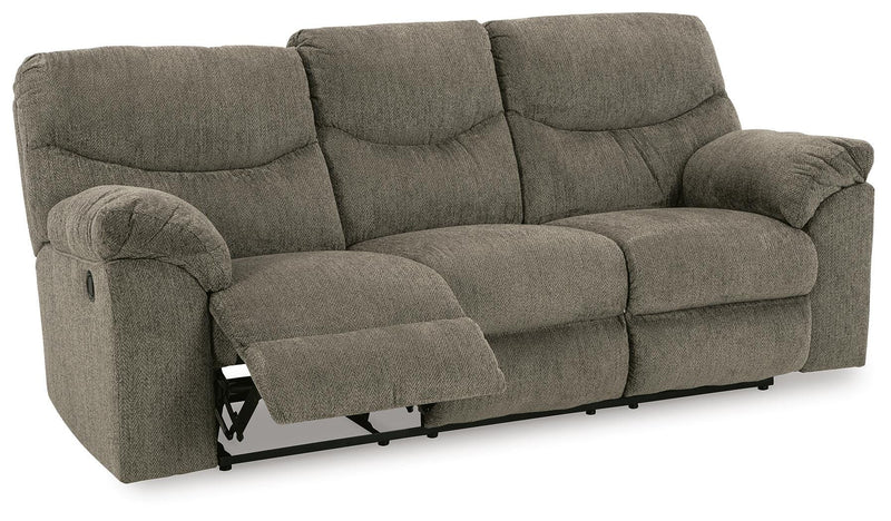 Ashley Furniture Alphons living room set with sofa and chairs, open angle view showcasing modern upholstery and stylish design.