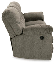 Ashley Furniture Alphons living room set with sofa and armchair in a modern design, featuring neutral fabric upholstery.