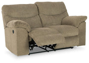 Ashley Furniture Alphons living room set with open sectional sofa and matching coffee table, stylish furniture for modern living rooms.