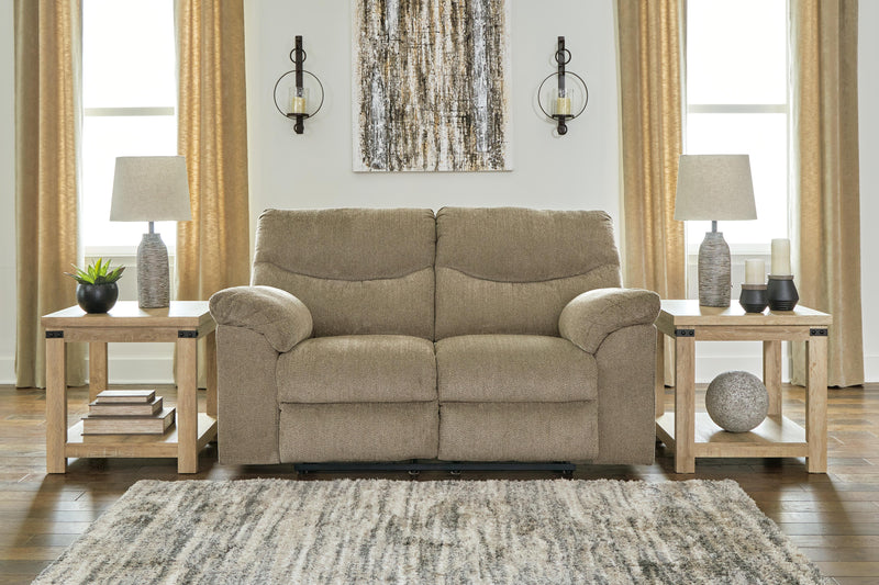 Ashley Furniture Alphons living room set with sofa and loveseat, featuring plush cushions and modern fabric upholstery.